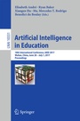 Cover: Artificial Intelligence in Education - Springer