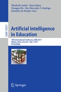 Cover: Artificial Intelligence in Education - Springer