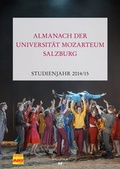 Cover: Almanach der Universit&auml;t Mozarteum Salzburg - Hollitzer Wissenschaftsverlag