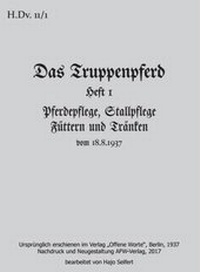Abbildung von: H.Dv. 11/1 - Das Truppenpferd - AFW Thüringen
