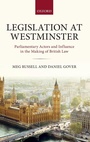 Cover: Legislation at Westminster - Oxford University Press