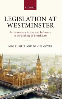 Enlarge image Cover: Legislation at Westminster - Oxford University Press