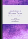 Cover: Applications of Relevance Theory - Cambridge Scholars Publishing
