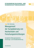Cover: Management der Europ&auml;isierung von Hochschulen und Forschungseinrichtungen - Waxmann Lehrbuch
