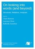Cover: On looking into words (and beyond) - Freie Universit&auml;t Berlin Universit&auml;tsbibliothek