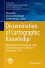 Cover: Dissemination of Cartographic Knowledge - Springer