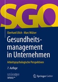 Cover: Gesundheitsmanagement in Unternehmen - Springer Gabler