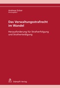 Cover: Das Verwaltungsstrafrecht im Wandel - St&auml;mpfli Verlag