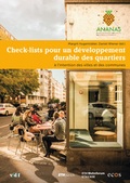 Cover: Check-lists pour un d&eacute;veloppement durable des quartiers - vdf Hochschulverlag AG