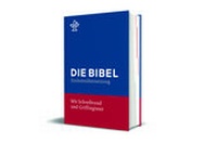 Abbildung von: Bibel mit Schreibrand (Blauer Einband) - Katholische Bibelanstalt