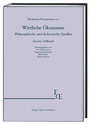 Cover: Wirtliche Ökonomie - Traugott Bautz