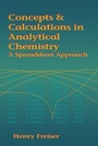 Cover: Concepts Calculations Analt Chem A Spreadsheet Approach - CRC Press