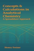 Cover: Concepts Calculations Analt Chem A Spreadsheet Approach - CRC Press