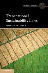 Bild: Transnational Sustainability Laws - Cambridge University Press