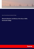 Cover: Memorial Sketches and History of the Class of 1853, Dartmouth College - Hansebooks
