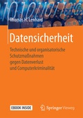 Cover: Datensicherheit - Springer Vieweg