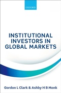 Cover: Institutional Investors in Global Markets - OUP eBook