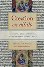 Cover: Creation Ex Nihilo - University of Notre Dame Press
