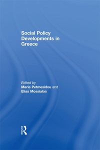 Enlarge image Cover: Social Policy Developments in Greece - Routledge