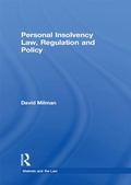 Cover: Personal Insolvency Law, Regulation and Policy - Routledge