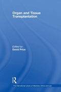 Cover: Organ and Tissue Transplantation - Routledge