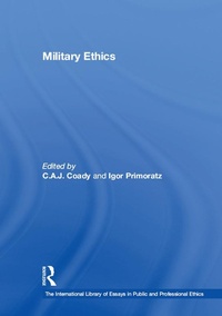 Enlarge image Cover: Military Ethics - Routledge