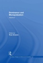 Cover: Dominance and Monopolization - Routledge