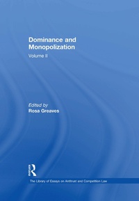 Abbildung von: Dominance and Monopolization - Routledge