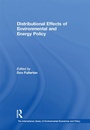Cover: Distributional Effects of Environmental and Energy Policy - Routledge