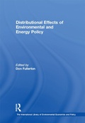 Cover: Distributional Effects of Environmental and Energy Policy - Routledge