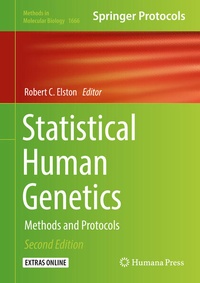 Enlarge image Cover: Statistical Human Genetics - Humana Press Inc.