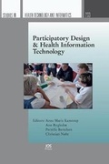 Cover: Participatory Design & Health Information Technology - IOS Press,US