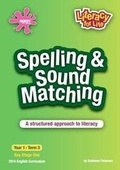 Cover: Spelling & Sound Matching Year 1 Term 3 - Egon Publishers Ltd