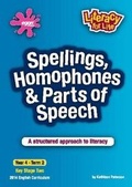 Cover: Spellings, Homophones, Suffixes & Prefixes Year 4 Term 2 - Egon Publishers Ltd