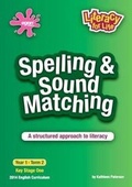 Cover: Spelling & Sound Matching Year 1 Term 2 - Egon Publishers Ltd