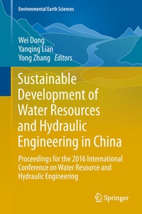 Enlarge image Cover: Sustainable Development of Water Resources and Hydraulic Engineering in China - Springer