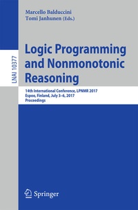 Enlarge image Cover: Logic Programming and Nonmonotonic Reasoning - Springer