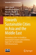 Cover: Towards Sustainable Cities in Asia and the Middle East - Springer