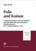 Cover: Polis und Koinon - Franz Steiner Verlag