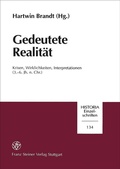 Cover: Gedeutete Realit&auml;t - Franz Steiner Verlag