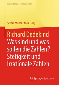 Abbildung von: Richard Dedekind - Springer Spektrum