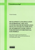 Cover: Development and application of hydroponic like test systems for the determination of plant uptake factors (PUF) of xenobiotics to be used as parameter in environmental fate models - Shaker