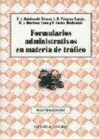 Abbildung von: Formularios administrativos en materia de tráfico - Editorial Comares