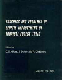 Enlarge image Cover: Progress and Problems of Genetic Improvement of Tropical Forest Trees: v. 1 & v. 2 - Oxford Forestry Institute