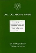 Cover: Structure and Growth of Small Enterprises in the Forest Sector in Southern and Eastern Africa - Oxford Forestry Institute