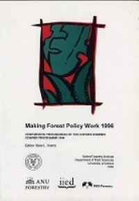 Enlarge image Cover: Making Forestry Policy Work 1996 - Oxford Forestry Institute