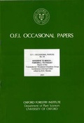 Cover: Goodbye to Beech - Farewell to Fagus? - Oxford Forestry Institute