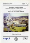 Cover: Effect of Environment on Wood Density and Pulp Quality of Five Pine - Oxford Forestry Institute