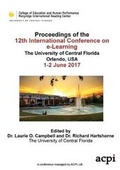 Cover: Icel 2017 - Proceedings of the 12th International Conference on Elearning - ACPIL