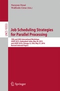 Cover: Job Scheduling Strategies for Parallel Processing - Springer